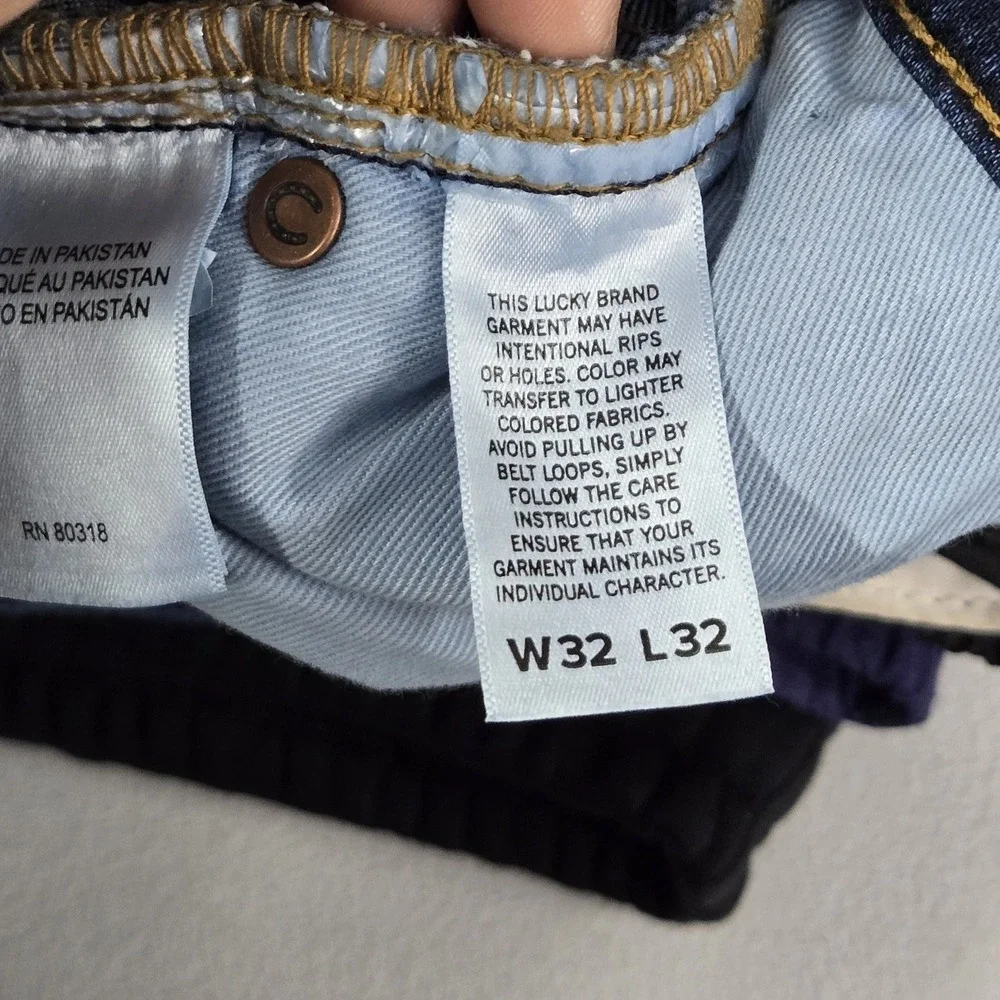 Lucky Brand Men Jeans 32X32 Blue Denim‎ 223 Straight 29